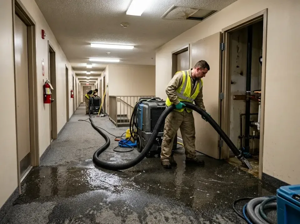 multi-unit-apartment-hallway-f-005 — frequently asked questions, Emergency Burst Pipe Water Extraction & Removal in Texarkan…